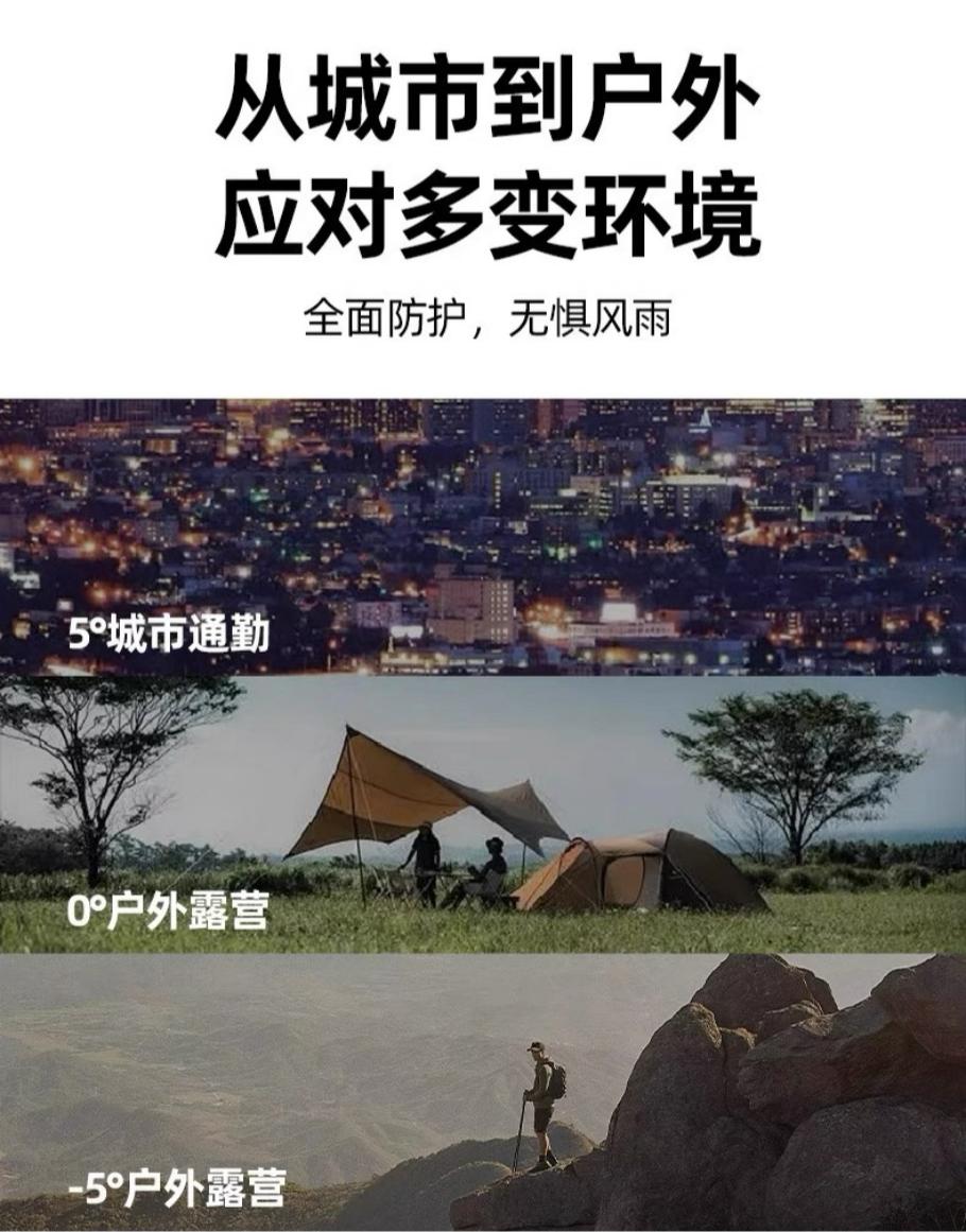 气凝胶冲锋衣 CFY-A 男士户外防水防风保暖外套