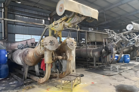 南通某染厂染缸气凝胶绝热涂层应用案例