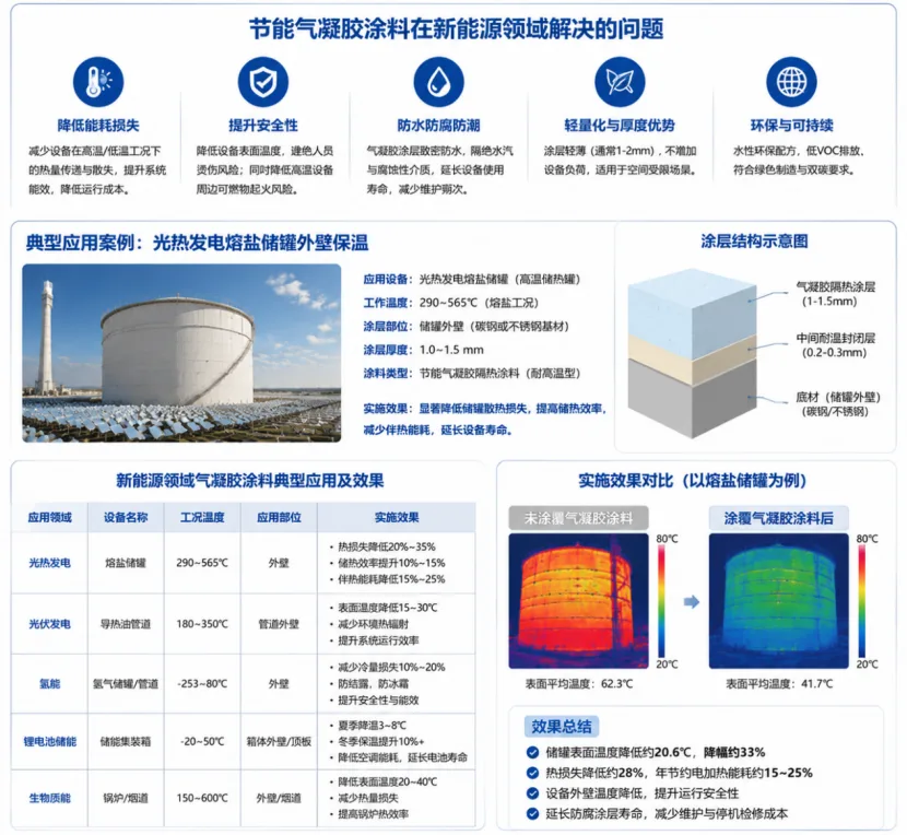 节能气凝胶涂料在新能源领域的应用