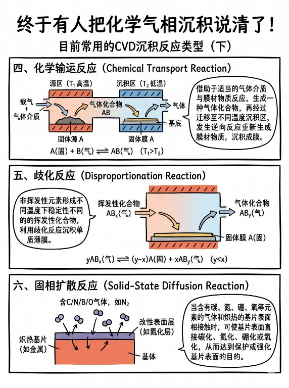 终于有人把化学气相沉积说清了!