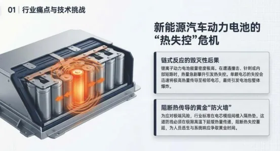 越“纯粹硬压”越能扛住700℃爆燃?高性能压制型气凝胶复合隔热垫颠覆动力电池热安全防线